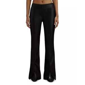 REISS x McLaren F1 Team Lottie Slit Front Leather Pants